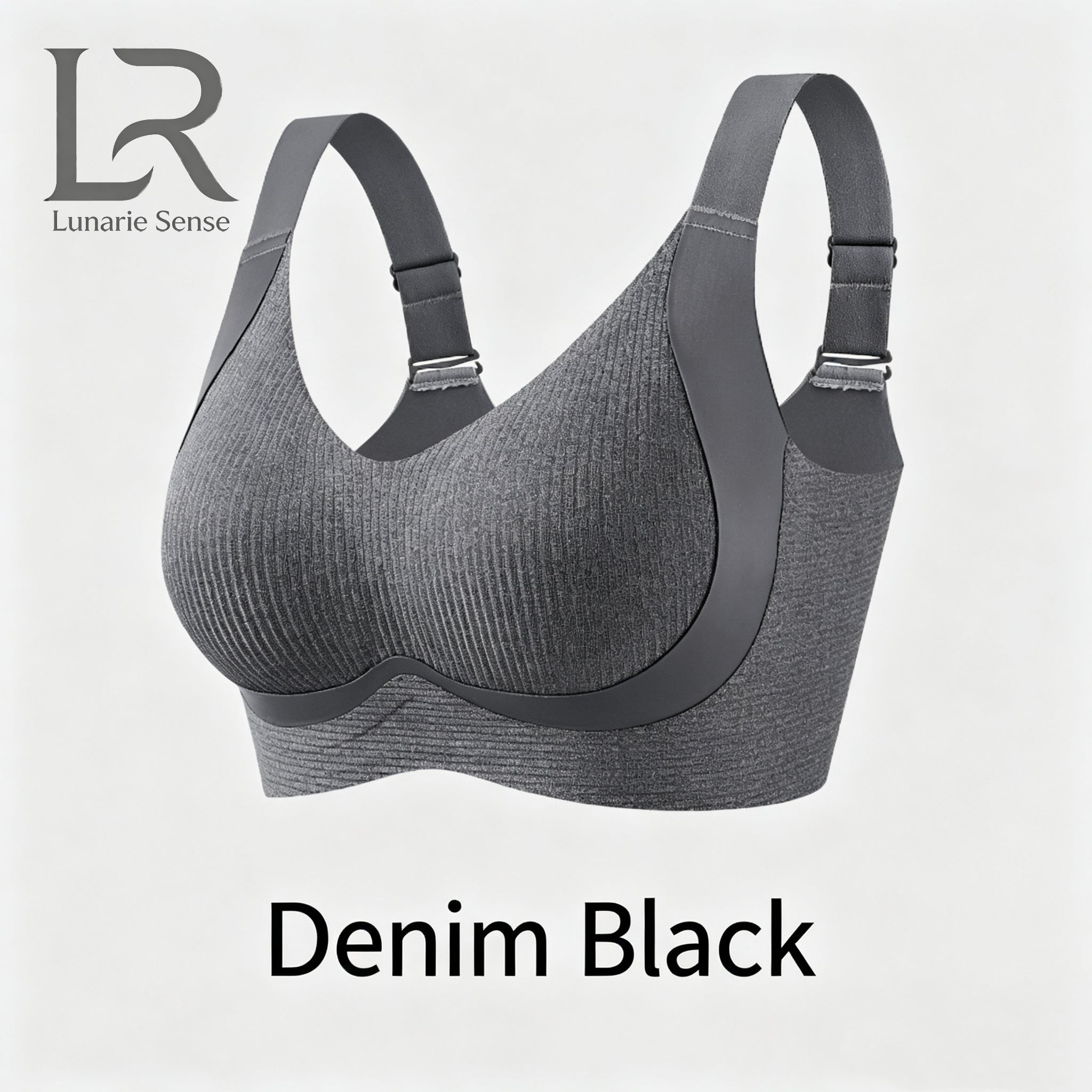 Lunarie Sense Denim Series Wireless Bra