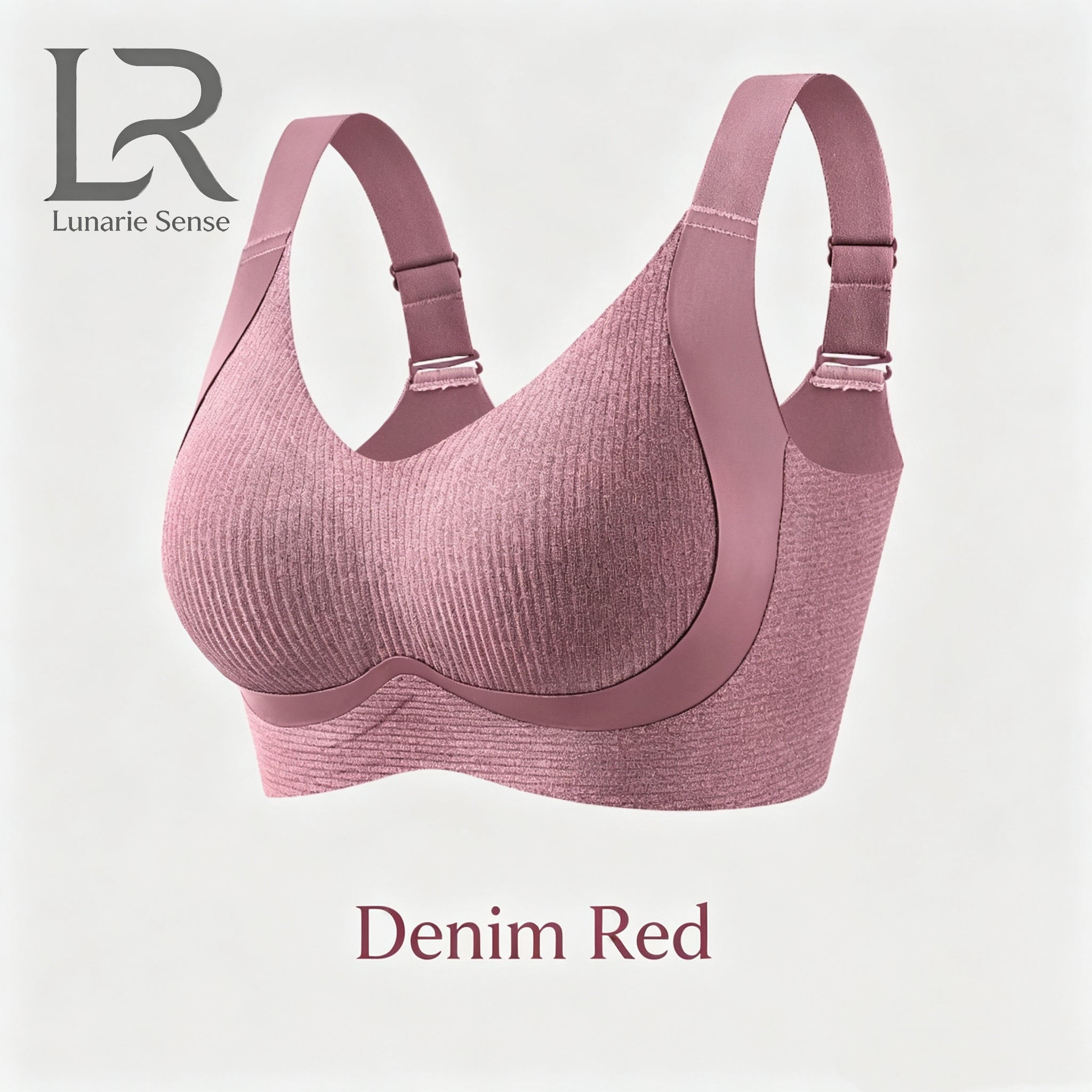 Lunarie Sense Denim Series Wireless Bra