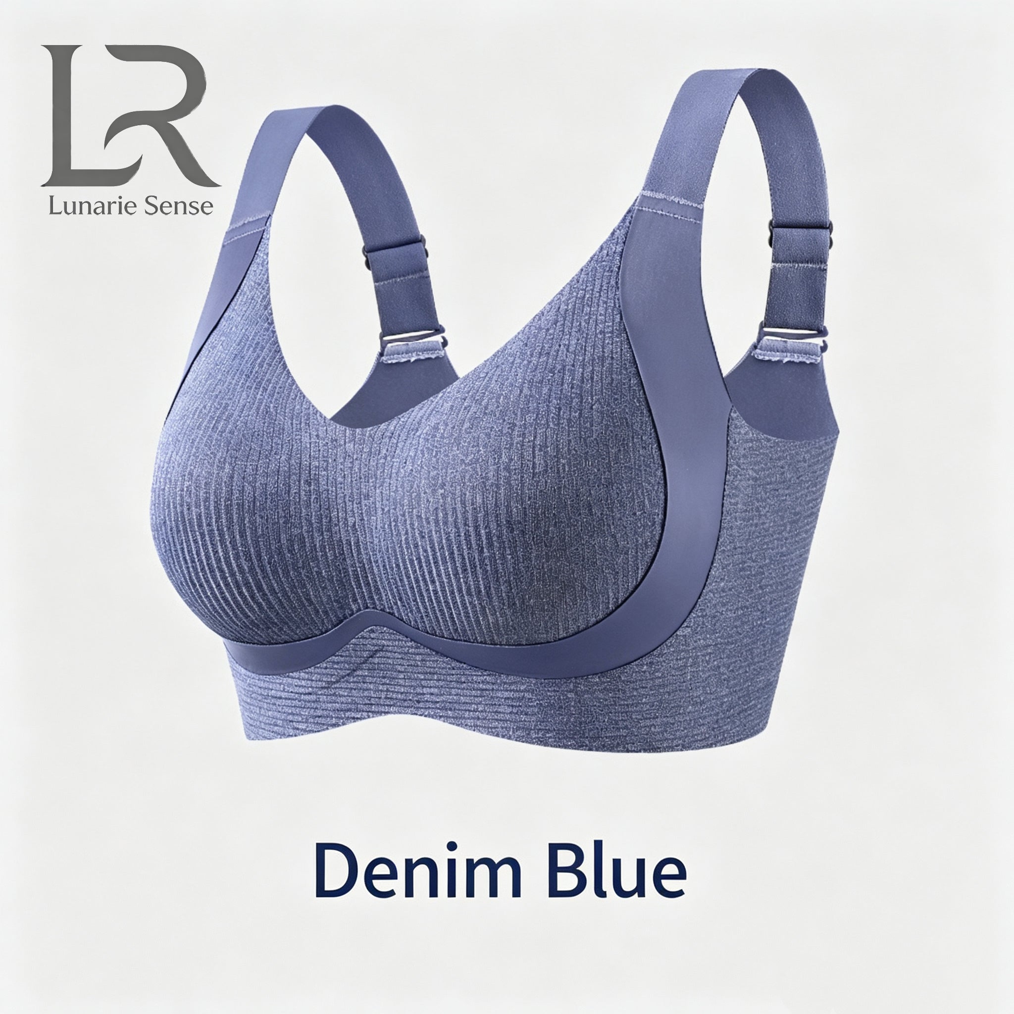 Lunarie Sense Denim Series Wireless Bra