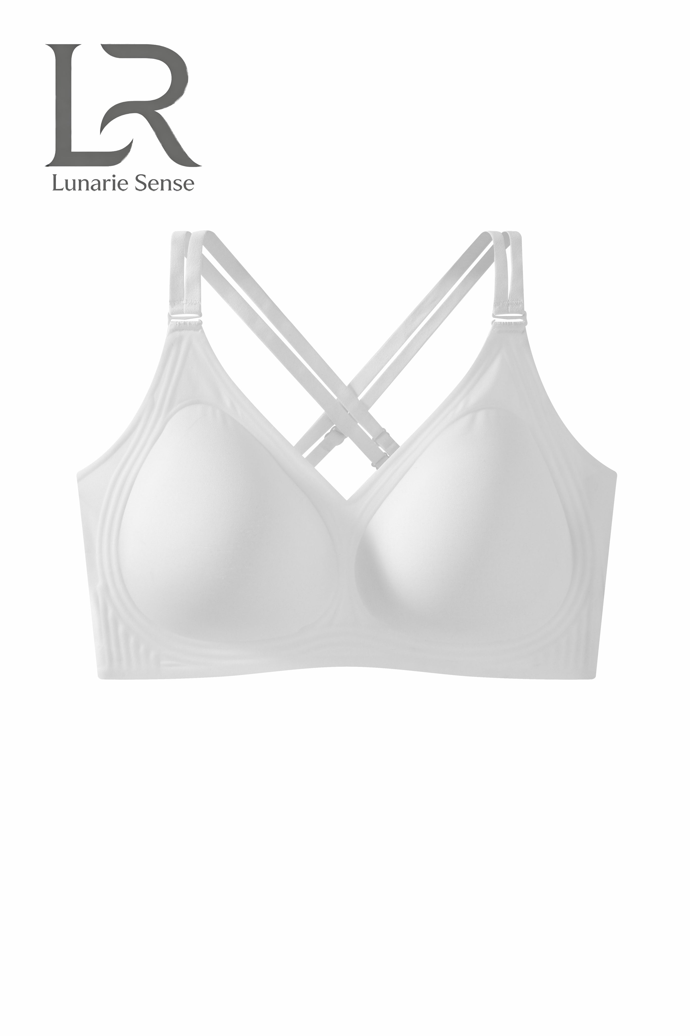 Lunarie Sense Open Back Bra | Wireless Everyday & Sports Bra