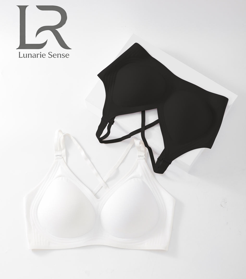 Lunarie Sense Open Back Bra | Wireless Everyday & Sports Bra