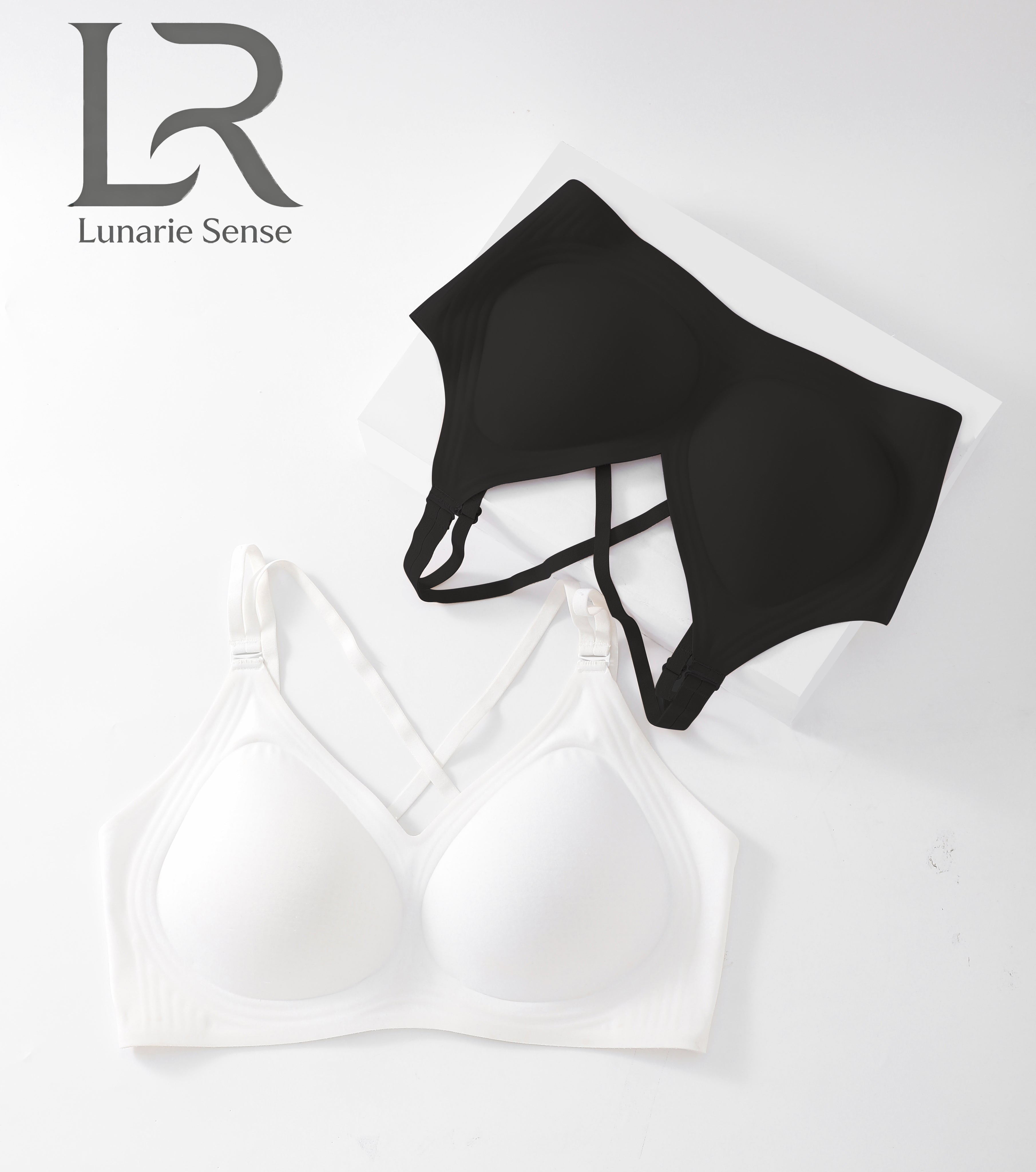 Lunarie Sense Open Back Bra | Wireless Everyday & Sports Bra