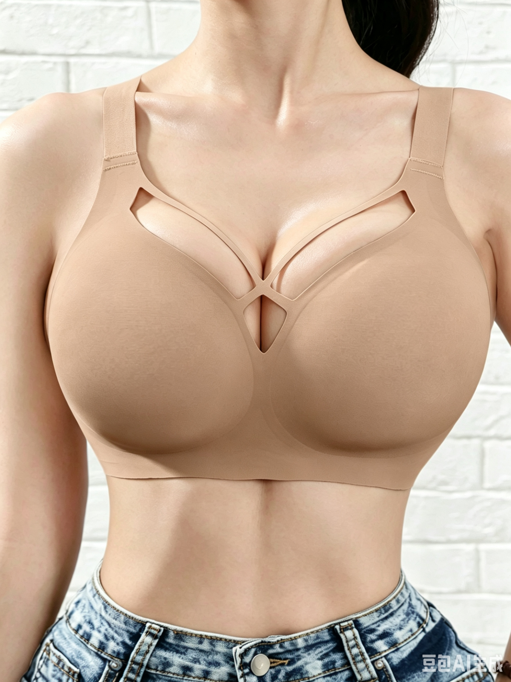 Strappy Cutout Wireless Bra