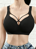 Strappy Cutout Wireless Bra