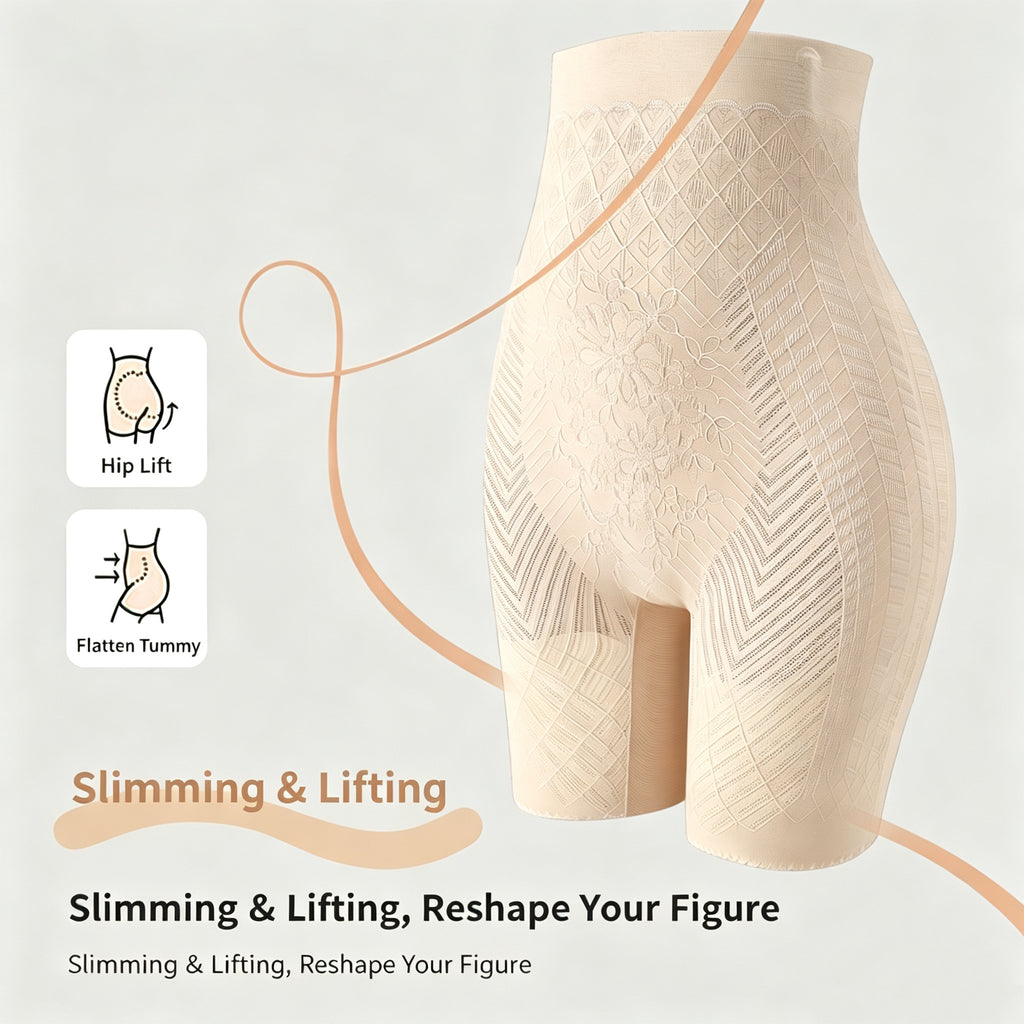 Lunrie Sense High-Waist Pearl Lace Tummy Control Shorts