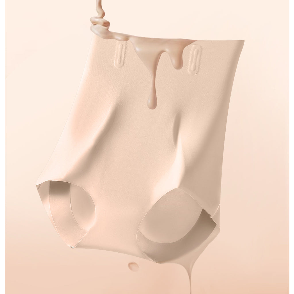 Plus‑Size High‑Waist Seamless Shapewear Shorts | Anti‑Roll Waistband, 100,000 Breathable Holes & Butt Lifting #N2456
