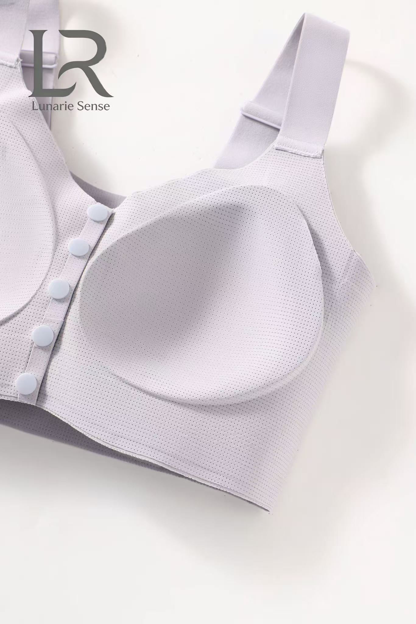 High‑Coverage Breathable Anti‑Sagging Lifting Bra | Full Bust Support, High Side Panel & Wide Comfort Straps #2565