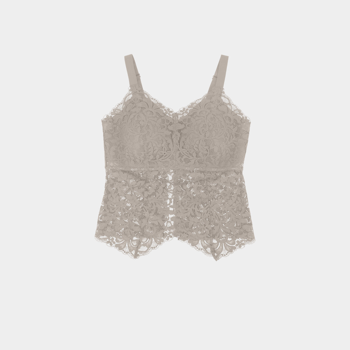 Lace Butterfly Back Bralette with Adjustable Wide Straps, Inclusive Fit for Full Bust & All‑Day Wear #2660