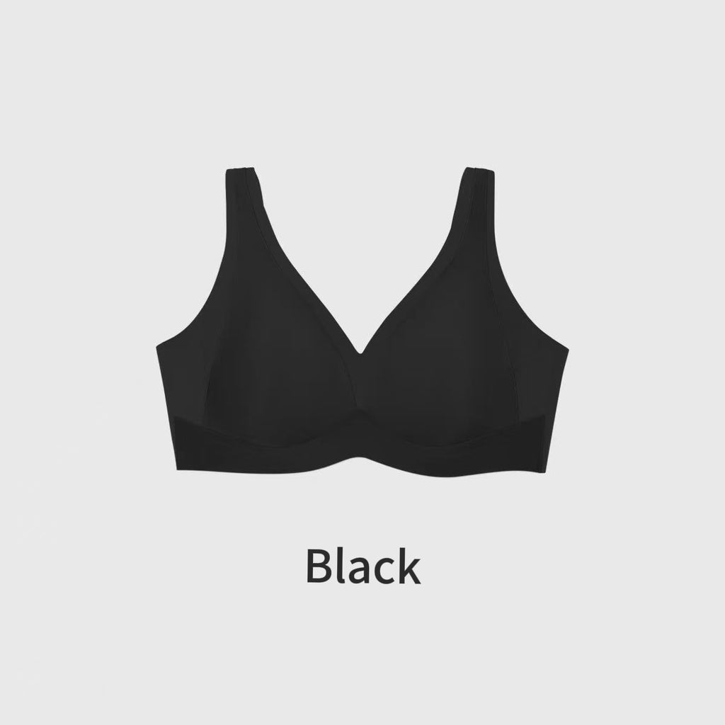 Ultra-Thin Bunny Ear Cup Acetate Fabric Bra Wireless Bra Jelly Bra #2624