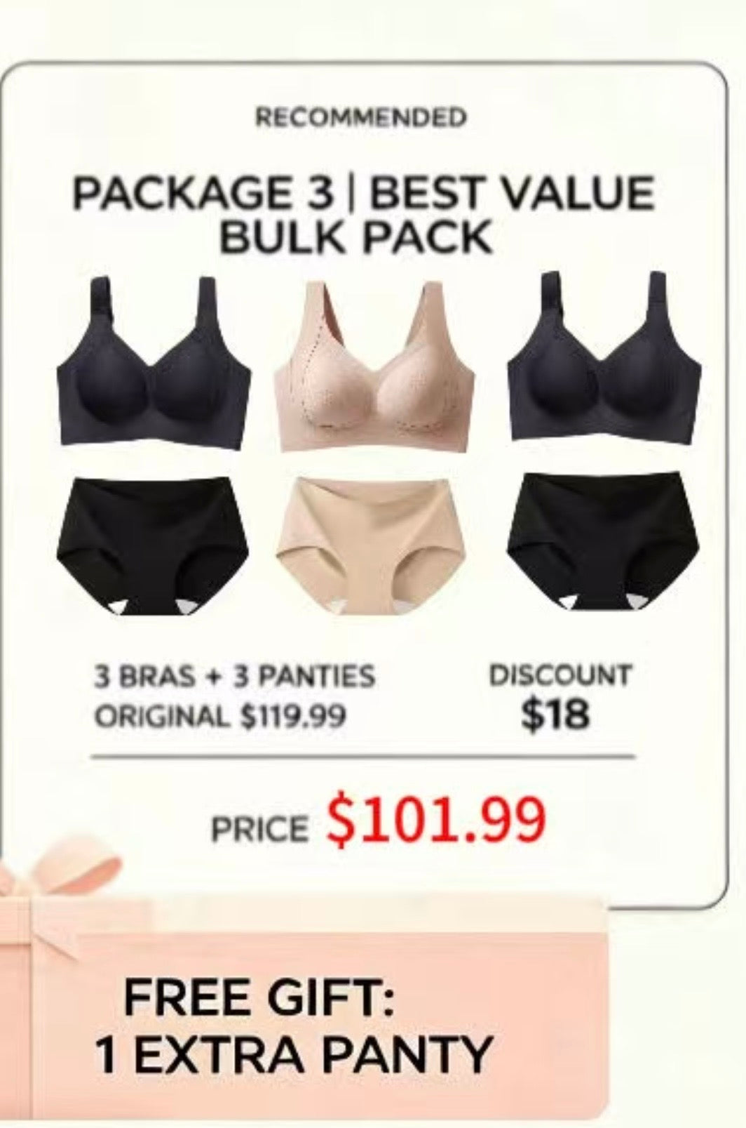Lunarie sense 3set Promotion