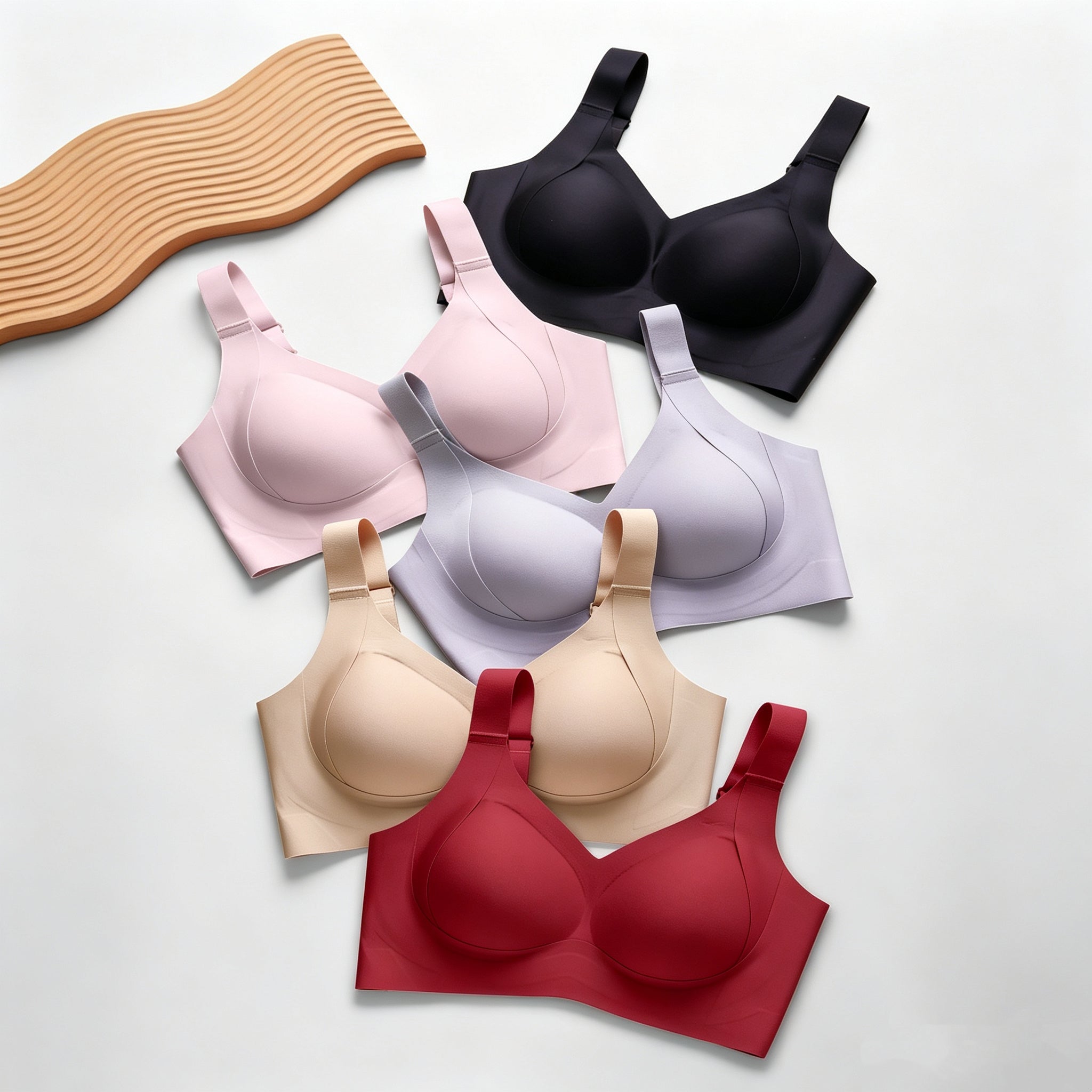 Lunarie Sense #1 Best Seller | Wireless Push-Up Bra | 5 Colors