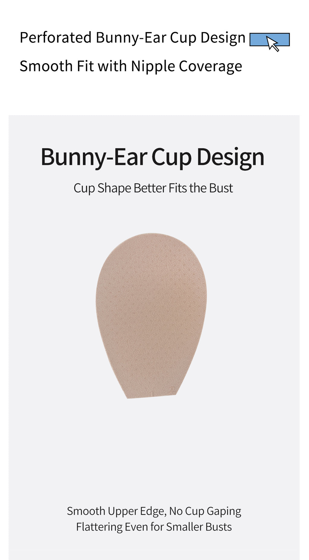 Ultra-Thin Bunny Ear Cup Acetate Fabric Bra Wireless Bra Jelly Bra #2624